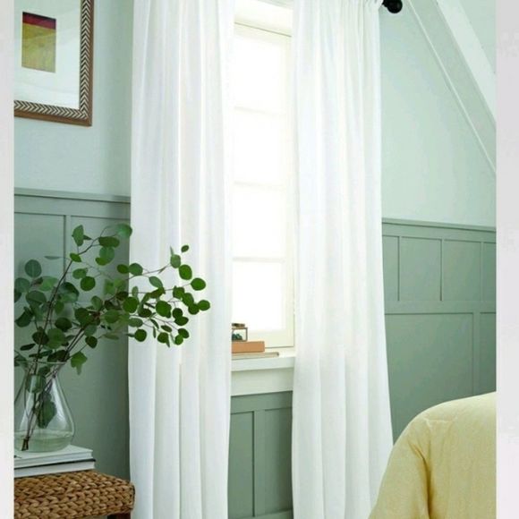 Farrah curtain panel white - Picture 2 of 3